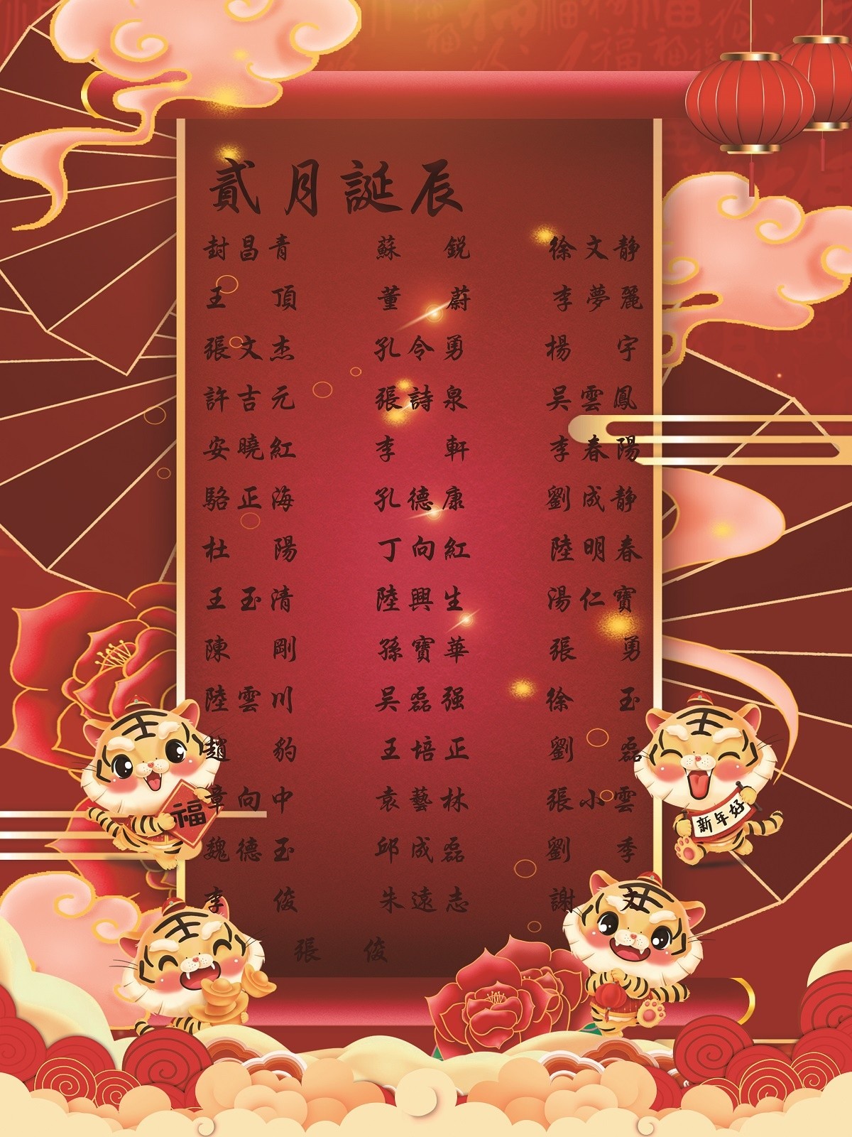 【生日祝?！抗ё?2月生日的員工生日快樂(lè)！